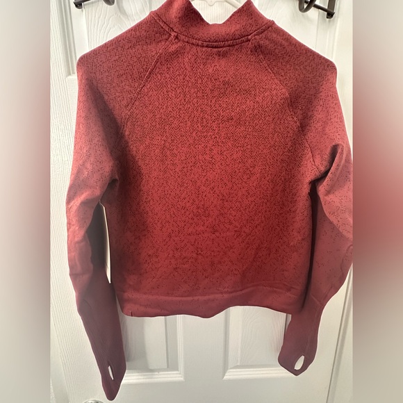 Lululemon Restless Cropped 1/2 Zip- NWT- Size 10 - Picture 3 of 9